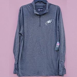 EAGLES ZIPUP SHIRT